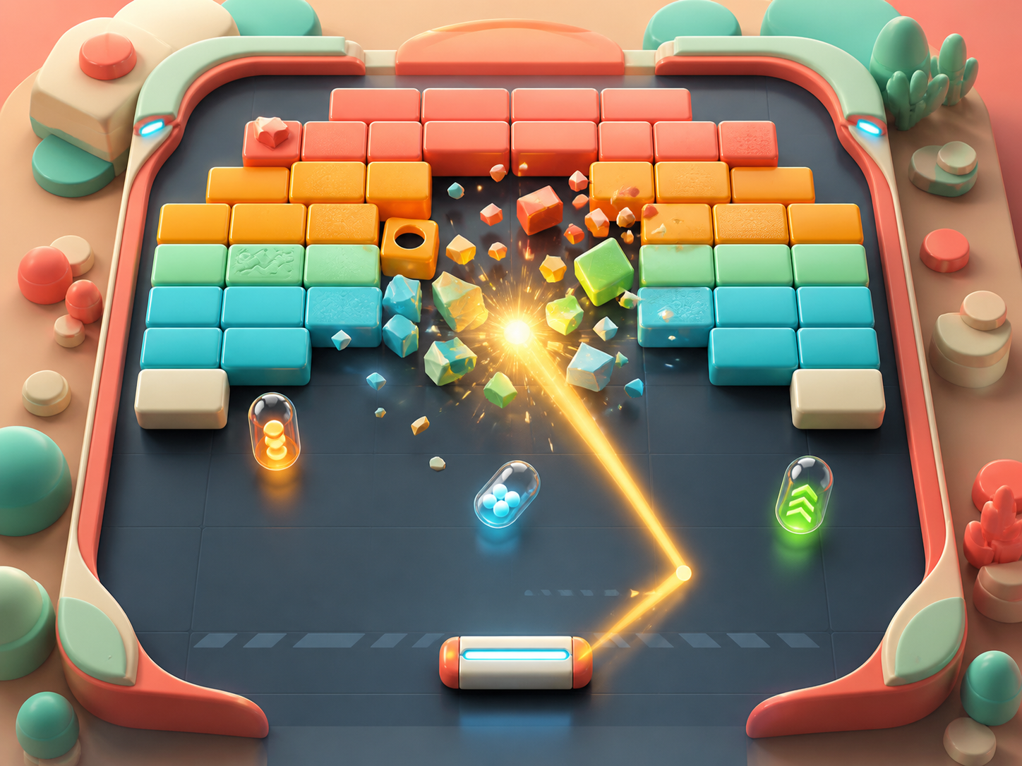 Breakout Evolution gameplay artwork