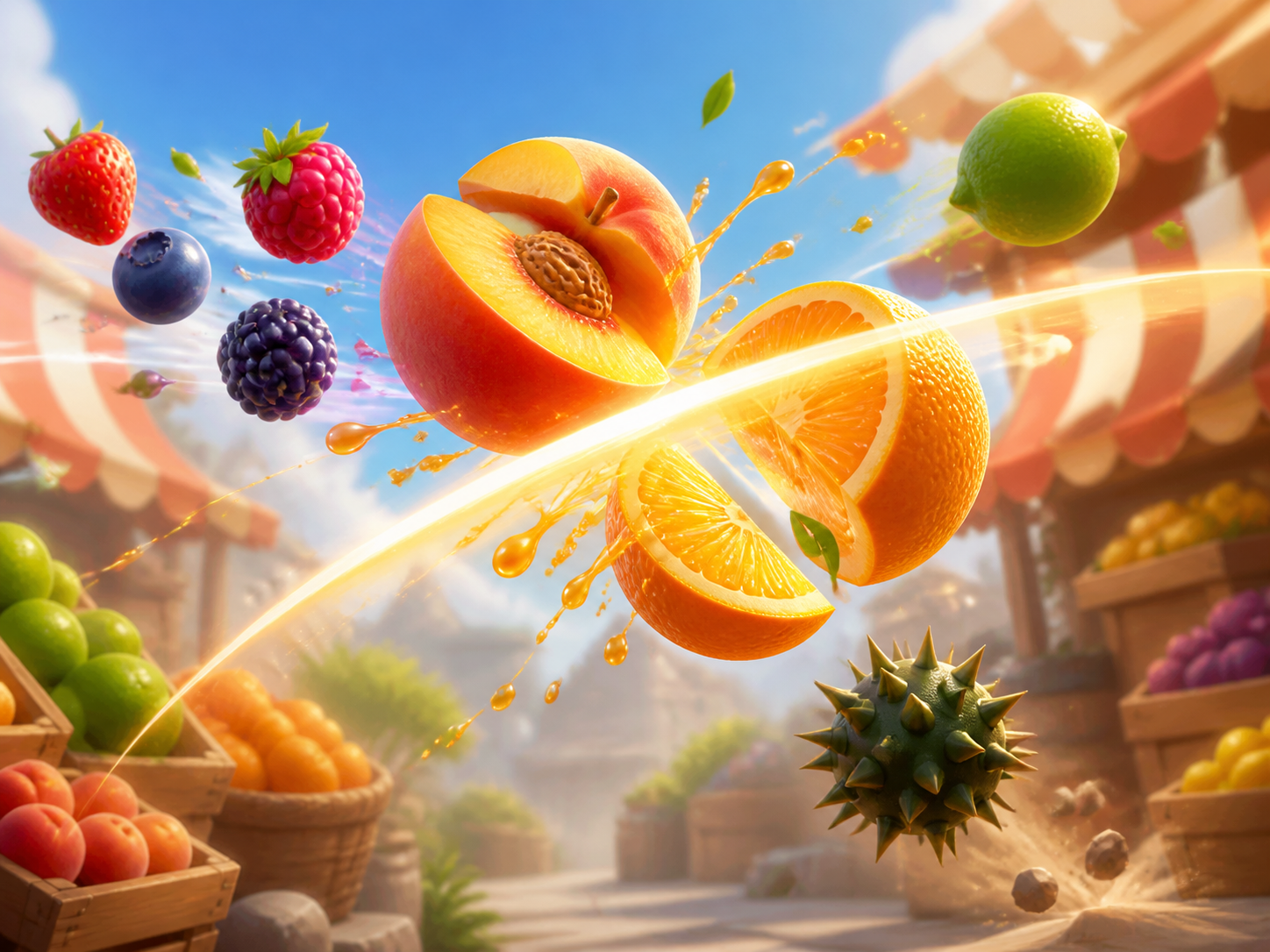 Harvest Slice gameplay artwork