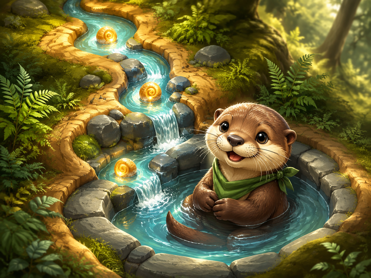 Otter Springs gameplay artwork