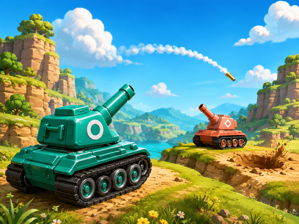 Tank Tussle gameplay artwork